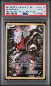 PSA 6 Pokemon TCG 2016 Pokemon Xy Black Star Promo #XY114 Fa/Darkrai - Picture 1 of 2