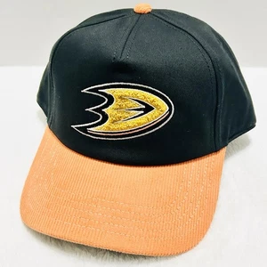Gorra American Needle Anaheim Ducks Pana Marco A Snapback Ajustable Negra - Imagen 1 de 5