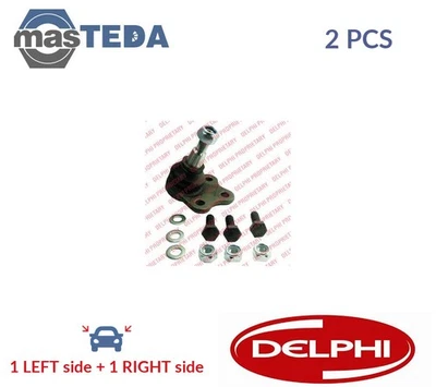 TC1907 SUSPENSION BALL JOINT PAIR DELPHI 2PCS FOR VOLVO S80 II,V70 III,V60 - Image 1 of 4