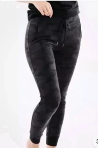 Pantalones de chándal deportivos Zyia Active Slade camuflados fuertes para mujer grandes grises negros cómodos - Imagen 1 de 6