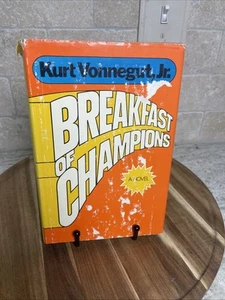 Breakfast of Champions - Kurt Vonnegut - 1973 Delacorte 1st Ed HC DJ - Picture 1 of 13