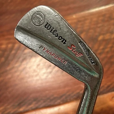 WILSON STAFF Turfrider Sole Dynapower Fluid Feel 1 IronSteel Stiff Flex 1968 60s - Image 1 of 4