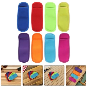  16 Piezas Neopreno Reutilizable Porta Paletas Mangas Portátiles Convenientes Hielo - Imagen 1 de 12