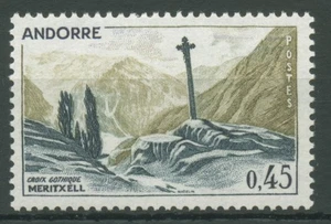 Andorra (frz.) 1970 sellos francos cruz Meritxell 224 sin fijasellos - Imagen 1 de 1