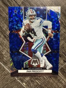 2024 Mosaic DAK PRESCOTT #'d /75 National Pride No Huddle Blue Dallas Cowboys - Picture 1 of 2