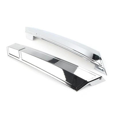 1 Pair Chrome Saddlebag Hinge Covers For Victory Cross Country 2010-17 Hard-Ball - Image 1 of 4