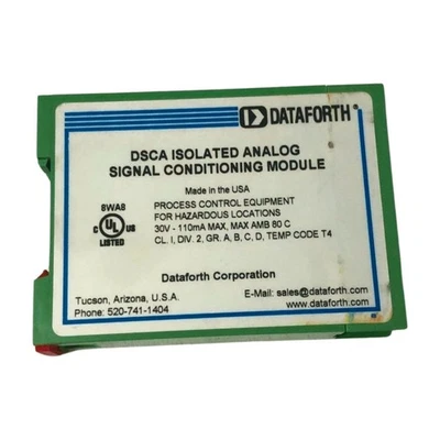 Dataforth DSCA38-05 隔离应变片输入模块,300 至 10K 欧姆,+/-10 伏 — 第 1/4 张图片