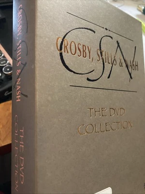 Crosby Stills & Nash The DVD Collection Box Set OCT52 RARE Australian edition - Image 1 of 3