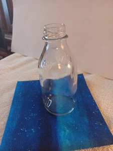 Vtg. Small Clear Glass Welch's Grape Juice Bottle Approx. 4 1/2" Tall. Embossed - Picture 1 of 5