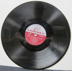 Mr Sandman & I Don't Wanna See You Cryin' -The Chordettes -Cadence 78 RPM 1954 - Imagen 1 de 4