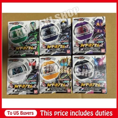 SG Rider Capsem 02 (Juego completo de 6 tipos) Kamen Rider ZEZTZ Foto 1 de 4