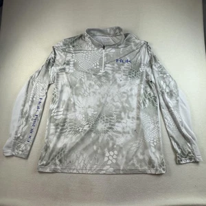 Camisa Huk Performance Para Hombres XL Gris Kryptek Camuflada Manga Larga Pesca Pullover - Imagen 1 de 11