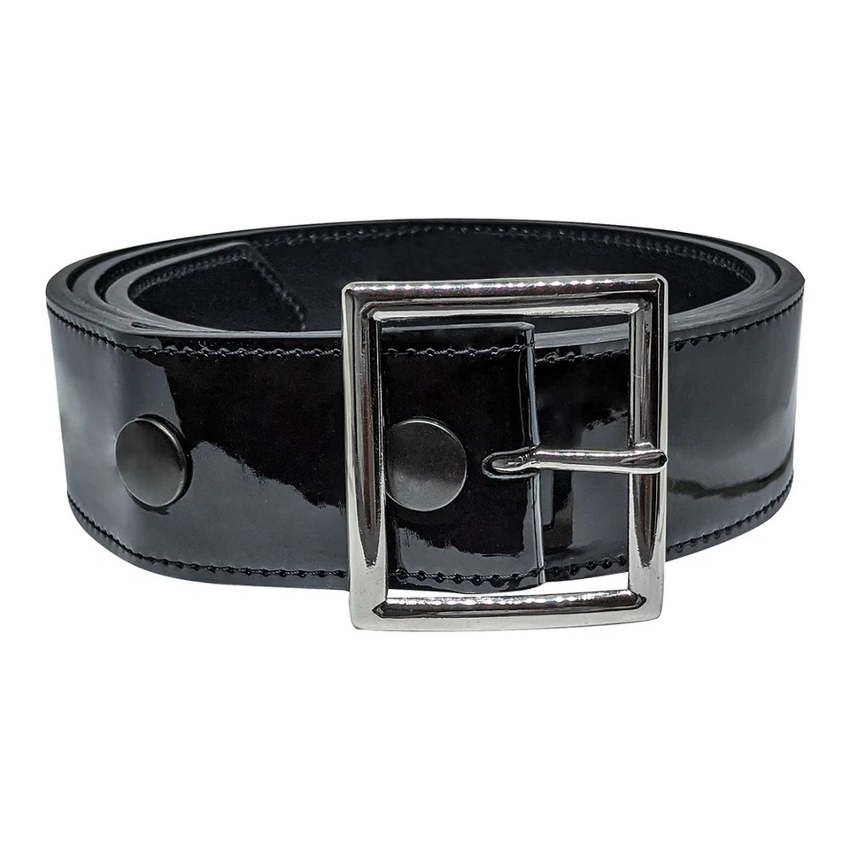Champro Umpire Patent Leather Adult Baseball Belt - Black - XXL - Image 1 of 1