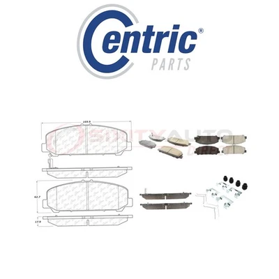 Centric Posi Quiet Ceramic Brake Pads w Shims for 2005-2010 Infiniti QX56 gg Foto 1 de 4