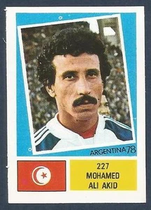 FKS 1978-ARGENTINA 78 -#227-TÚNEZ-MOHAMED ALI AKID - Imagen 1 de 1
