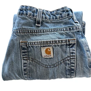 Carhartt Denim Jeans Womens Blue Measures 30 x 26 - Picture 1 of 8