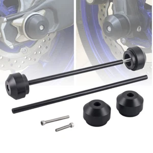 Front Rear Wheel Fork Slider Protector For YAMAHA MT-09 FZ09 MT-07 TRACER 700/GT - Picture 1 of 9