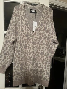 UGG Womens Tomara Oversized Cardigan Sz L. NWT. - Picture 1 of 2