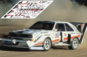 Decals Audi Quattro S1 Pikes Peak 1987 1 1:32 1:43 1:24 1:18 Röhrl slot calcas - Picture 1 of 1
