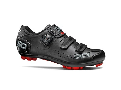 New Sidi Trace 2 Mega MTB Cycling Shoes, Black Black, EU40,43,44 - Image 1 of 3