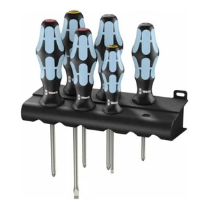 Wera Screwdriver Set with Rack (6-Piece Set) - Picture 1 of 5