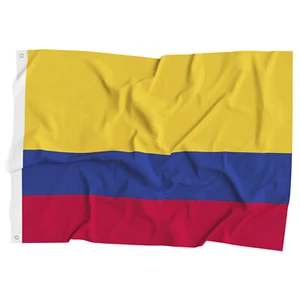 3 x 5 Fuß Republik Kolumbien Flagge Kolumbien Kolumbien Südamerika Polyester - Bild 1 von 5