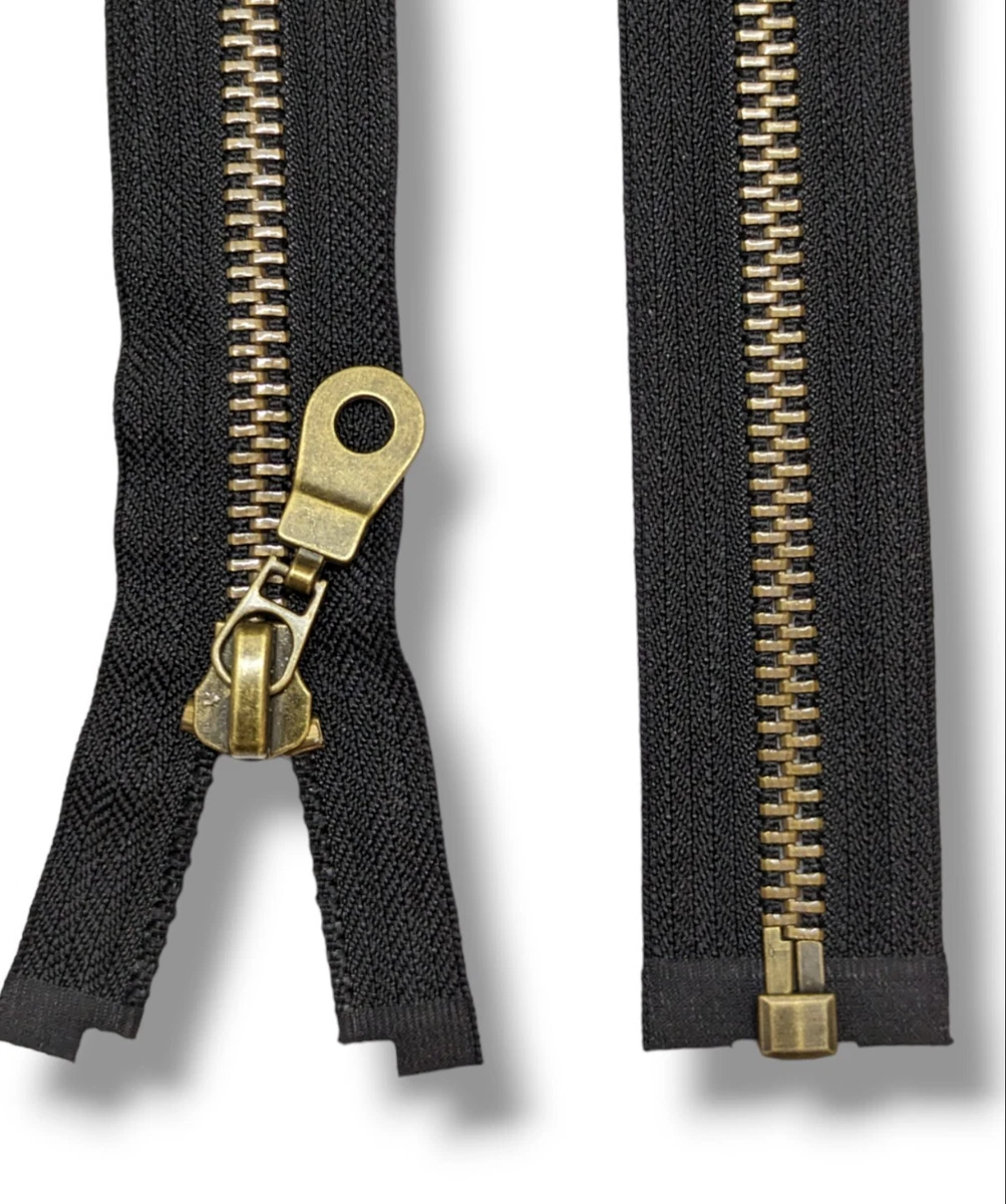 LEDUC Unsichtbare Reißverschlüsse – 5 Stück, Weiß, 60 Cm, Nylon