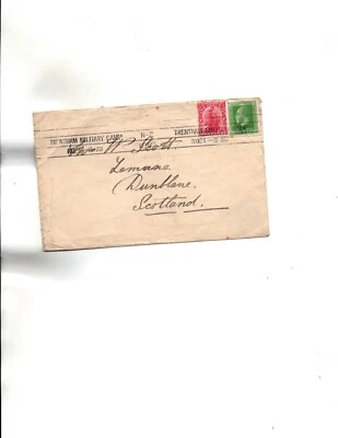 New Zealand EXPEDITIONARY FORCE Trentham Camp 1916 WWI - Image 1 of 2