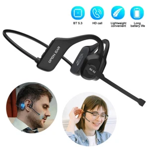 Auriculares inalámbricos de oreja abierta Bluetooth 5.3 Auriculares de camionero Auriculares con micrófono EE. UU. - Imagen 1 de 18