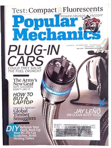 2007 Popular Mechanics Magazine May Plug-In Cars, Army's New Gear, Global Timber - Picture 1 of 2