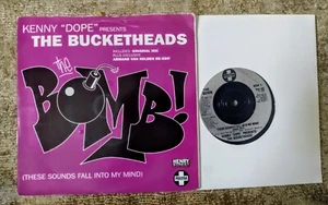 BUCKETHEADS - THE BOMB - THESE SOUNDS FALL - 7" UK VINYL - ORIGINAL SLEEVE - EX - Picture 1 of 4