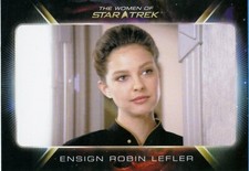 Ensign Robin Lefler (Ashley Judd) on 2010 Women of Star Trek Card #41
