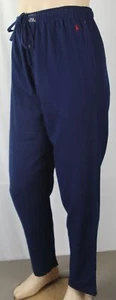 POLO Ralph Lauren Navy Blue Pajamas Lounge Sleep Pants Red Pony NWT - Picture 1 of 1