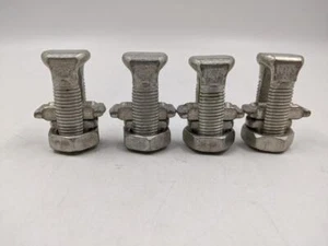 Four (4) BURNDY Split-Bolt Connector - Model KSU25 10-1/0T 1/0R *New - Afbeelding 1 van 3