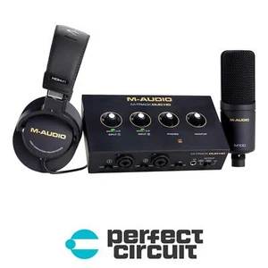 M-Audio M-Track DUO HD Producer Pack AUDIO INTERFACE - NEW - PERFECT CIRCUIT - Picture 1 of 1