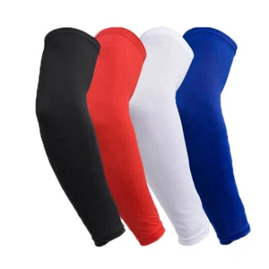Arm Sleeves for Men Women UPF 50 Cooling UV Sun Protection Sports Compression - Picture 1 of 26
