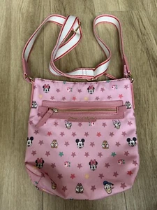 Disney x Cath Kidston Mickey Mouse and Friends Pink Cross Body Shoulder Bag - Picture 1 of 2