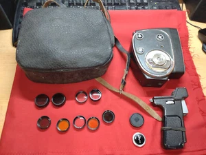 Soviet vintage ussr movie cameras Quarz 2 + case - Picture 1 of 10