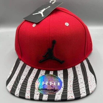 Gorra Air Jordan 10 Retro Hombre Roja Bordada Jumpman Snap Back Gorra Nueva Foto 1 de 4