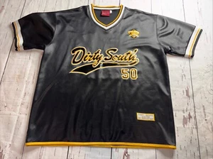Rare Vintage Platinum Fubu First Sports Limited 50 Edition 1997 - Dirty South XL - Picture 1 of 8