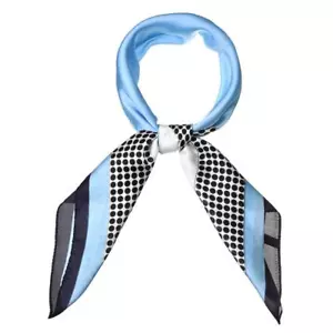 70cm Polka Dots Square Scarf Neck Scarves Kerchief Neckerchief Headband for W... - Picture 1 of 5