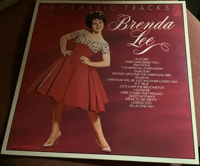 BRENDA LEE 16 CLASSIC TRACKS LP EXC.COND. - Image 1 of 2