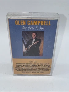 Glen Campbell Cassette Tape My Best To You Country - Picture 1 of 5