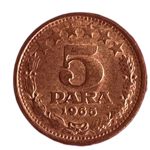 Jugoslawien 5 Para 1965 KM# 43 - Münze - Bild 1 von 2