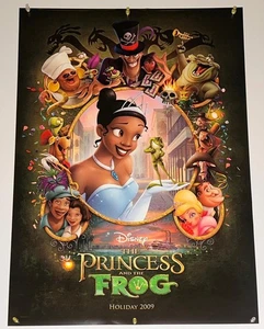 Póster de la película Disney La princesa y el sapo (2009) una hoja Noni Rose Oprah W - Imagen 1 de 5