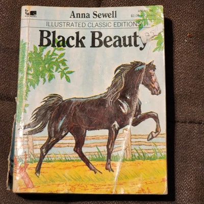 Vintage Black Beauty By Anna Sewell 1977 Book Illustrated Classic Editions - Image 1 of 3
