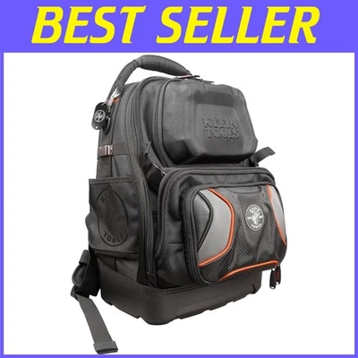 Electrician Tool Bag Backpack 48 Pockets Removable Carrier - Image 1 of 4