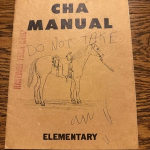 CHA Certified Horsemanship Association Riding Elementary Level Horse 1969 - Bild 1 von 5