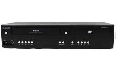 Reproductor combinado de DVD/VHS VCR Magnavox MDV260V/F7 2015 - sin control remoto probado Foto 1 de 4