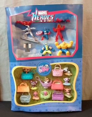 Marvel Heroes & Littlest Pet Shop Happy Meal Display 2010 - Image 1 of 4